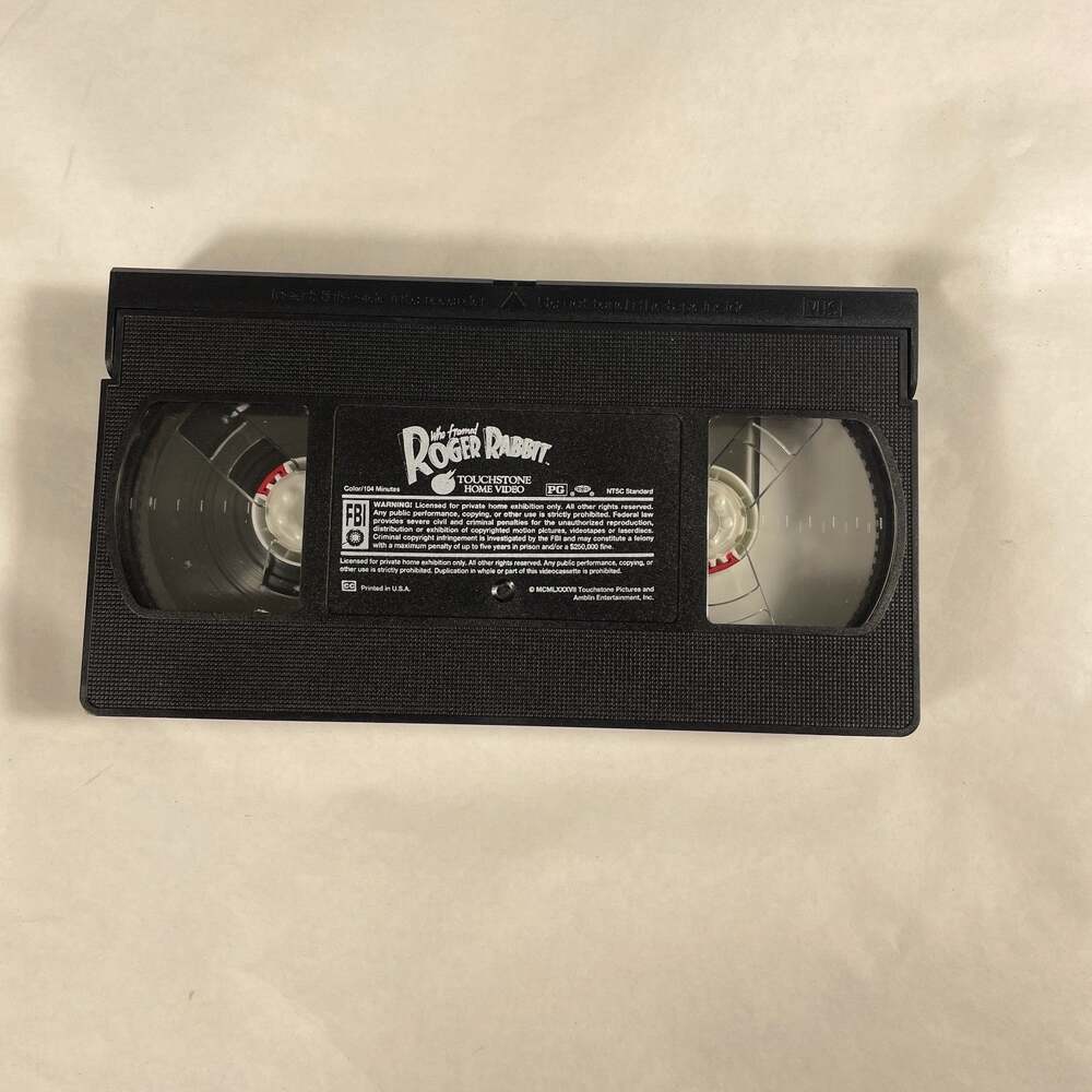 Who Framed Roger Rabbit VHS 1989 - Picture 7 of 10